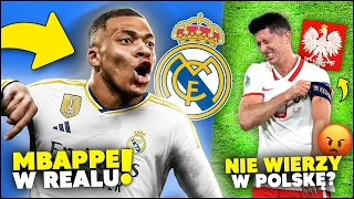 TO SIĘ DZIEJE! Kylian Mbappe ZDEMOLUJE FUTBOL w REALU MADRYT?! Lewandowski NIE WIERZY w Polskę?