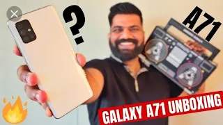 samsung galaxy A71 unboxing & first Look -  Latest in galaxy A series |64MP+SD730+4500mAh