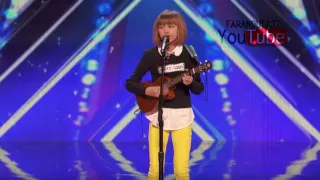 Grace VanderWaal 12-Year-Old Ukulele Player Gets Golden Buzzer - America's Got Talent 2016 | Farandu