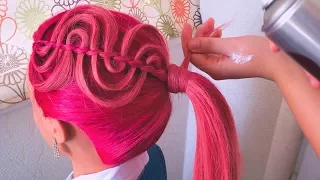 ★Красивая прическа на 1 сентября★Необычная прическа в школу★Back To School Hairstyles★LOZNITSA