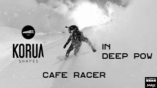 Testing the KORUA CAFE RACER in DEEP POWDER