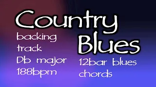 Country Blues Db (C#) major, country backing track, 188bpm. Play along and have fun!