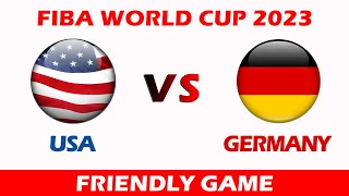 USA Basketball Showcase vs Germany  Highlights FIBA World Cup 2023 Friendly Game