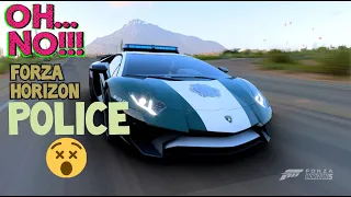 Forza Horizon 5 | Police Challenge Gameplay | 2020 Lamborghini Aventador SVJ