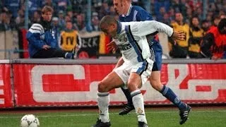 Ronaldo on Schalke 04 UEFA Cup 1997 Home & Away (Some Rare Footage)