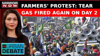 On Day 2 Of Farmers' 'Delhi Chalo' Protest, Massive Traffic Jams At Delhi Borders | Urban Debate