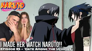 JIRAYA SAVES NARUTO AND SASUKE FROM ITACHI UCHIHA!! Girlfriend's Reaction Naruto Episode 85