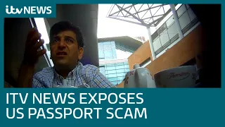 Exclusive: Underworld of illegally obtained US passports exposed | ITV News