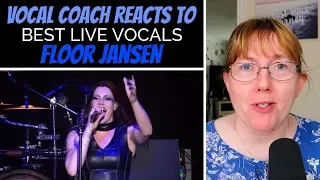 Vocal Coach Reacts to Floor Jansen Best LIVE Vocals