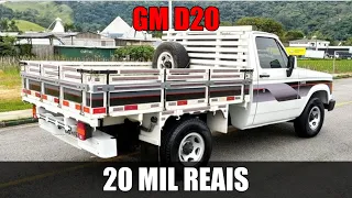 CHEVROLET D20 A VENDA A PARTIR DE 20 MIL