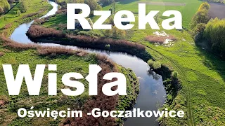 Rzeka Wisła  Oświęcim - Goczałkowice