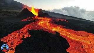 Eruption Piton de la Fournaise le 6 Juillet 2023