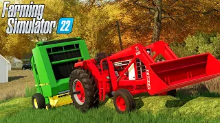 Stitzer WI | Baling  hay and finishing soybean harvest! | FS22