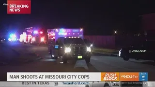 Man arrested, charged after shooting at Missouri City police