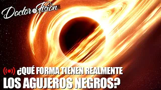 ¿Los AGUJEROS NEGROS tienen FORMA DE CÍRCULO? ⚫️