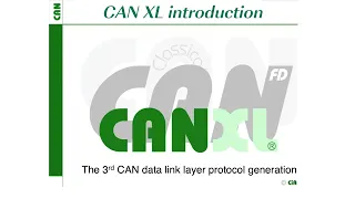 CAN XL the 3rd data link layer protocol generation - 2020-11-19