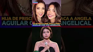 HIJA DE PRISCILA ANGEL Y "TEMERARIO" OPACA A ANGELA AGUILAR CON SU VOZ #angelaaguilar #temerarios