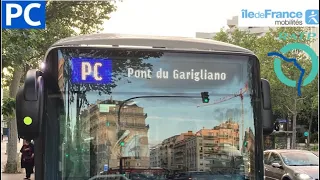 🚍(RATP) - BUS PC : Trajet de Pont du Garigliano ➡️ Porte d’Asnières