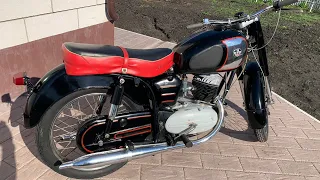 Тест драйв мотоцикла «Паннония Т-5»1971 год. Test drive of the motorcycle "Pannonia T-5" 1971.