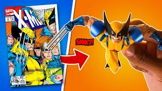 I Recreated X-MEN Wolverine Poses with an Action Figure!