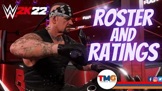 WWE 2K22 Final Roster Reveal and Superstar Ratings!