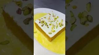 saffron milk cake