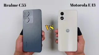 Realme C55 vs Motorola E13 | Speed Test