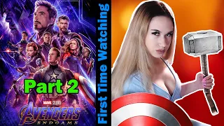 Avengers: ENDGAME - PART 2 |  First Time Watching | Movie Reaction | Movie Review