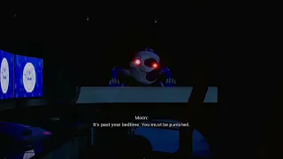 Moondroop demo de voz español | Five Nights at Freddy's Security Breach