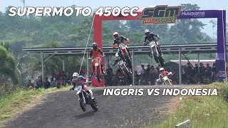 Juara Supermoto ASIA di Kejar Farudila Adam x Tommy Salim..Race SUPERMOTO 450cc Kejurda Jabar!