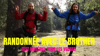 Randonnée de test pour la Grande traversée des Vosges / Les Alliés / La Brévine suisse.