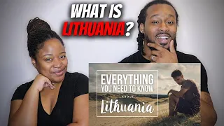 🇱🇹 American Couple Reacts "What is LITHUANIA? (Country You Know Nothing About)"