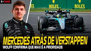 MERCEDES CONFIRMA QUE MAX É O FOCO DE CONTRATAÇÃO / FERRARI NA LUTA / SAINZ SUBESTIMADO E COM OPÇÕES