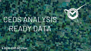 CEOS Analysis Ready Data