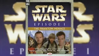 1999 Star Wars Episode I The Phantom Menace Read-Along Story Book and CD