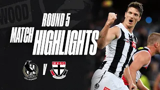 Pies hand Saints first defeat in an Adelaide Oval thriller | Match Highlights: Round 5 v St Kilda