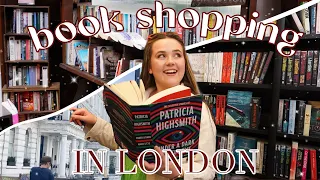 come book shopping with me in LONDON 📚 + a huge book haul