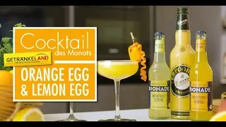 Getränkeland Cocktail des Monats April - Orange Egg & Lemon Egg