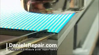 How to repair 1 2MM LED display 1 2mm LED module