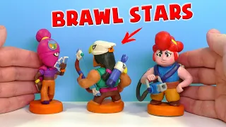 BRAWL STARS - Бо, Тара и Пэм. Лепим из пластилина