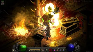 Diablo II: Resurrected Alpha - Bear Sorceress vs Hell Andariel