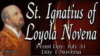 St. Ignatius of Loyola Novena : Day 1 | Patron for Difficult Times | Society of Jesus