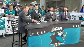 20160519 - CSN Broadcast at SJ Sharks - Round 3 Game 3