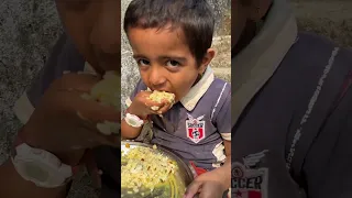 Child Eating Rice ॥ Village Life #india #indian #youtubeshorts #youtubevideo #ytshorts #comedy