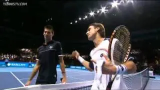 Ferrer Stuns Djokovic; Berdych Saves 1 M.P.