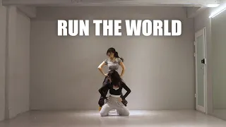 [ 스우파 'Run The World' 안무 거울모드 MIRRORED | 커버댄스 DANCECOVER | 2인안무 ]