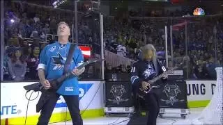 Metallica performs national anthem at the Stanley Cup Final