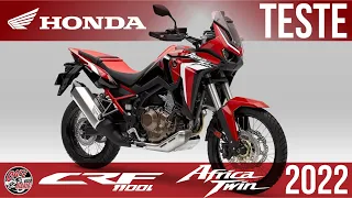 AFRICA TWIN CRF 1100L DCT 2022 HONDA - TESTE TRANSITO INTENSO