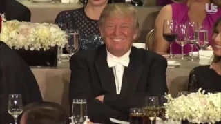 Donald Trump and Hillary Clinton Trade Jokes at Charity Dinner