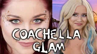 Epic Coachella Hair & Makeup Looks